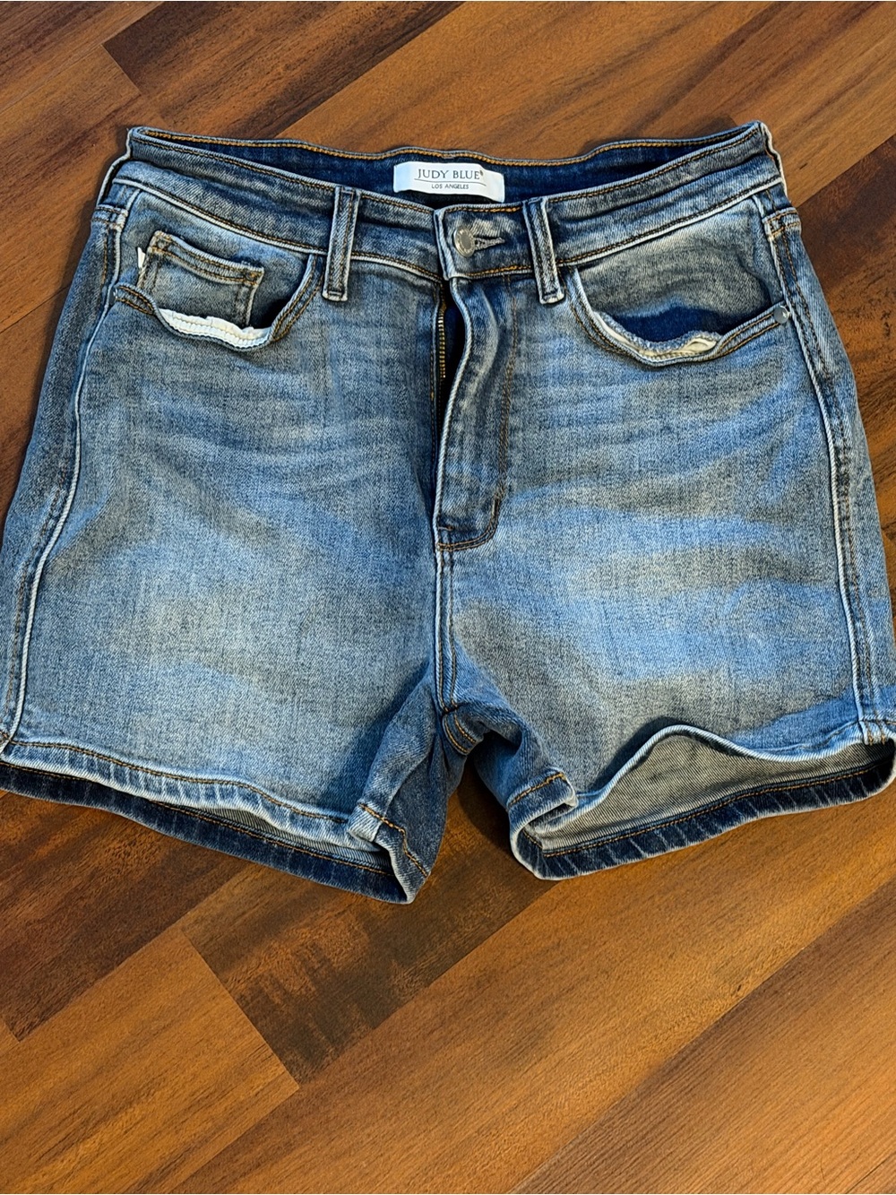 Judy Blue Women's Light Blue Denim Shorts